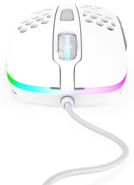 Xtrfy M4 Rgb Gaming Mouse White Pc Thali