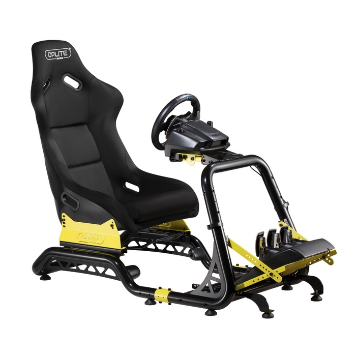 Oplite GTR S3 ELITE Racing Cockpit Yellow - Top Gaming Accessories
