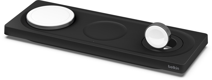 Belkin Boost Charge Pro 3-in-1 Wireless Charging Pad with MagSafe - black -  Thali
