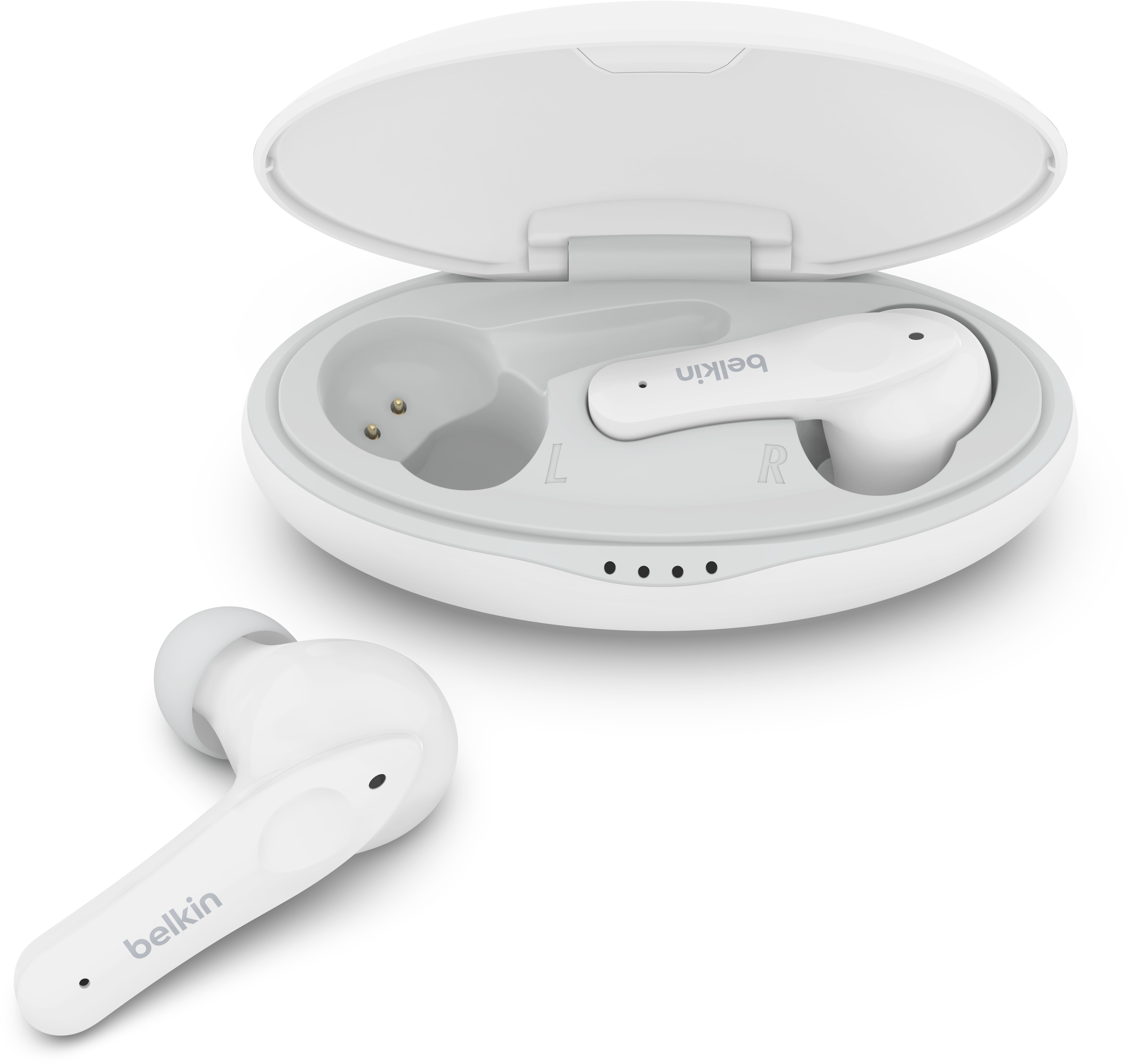 Wireless Belkin Earbuds True Nano - - SOUNDFORM Thali white In-Ear Kids