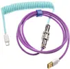 Ducky Premicord Frozen Llama USB Typ C auf Typ A - 1,8 m