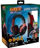 KONIX - Naruto Gaming Headset - Akatsuki black/red