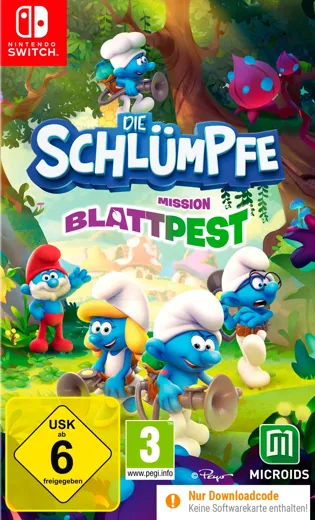Die Schlümpfe: Mission Blattpest [NSW] [Code in a Box] (D)
