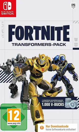 Fortnite Transformers Pack [NSW] [Code in a Box] (D)