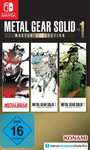 Metal Gear Solid Master Collection Vol.1 D1-Edition [NSW] (D)