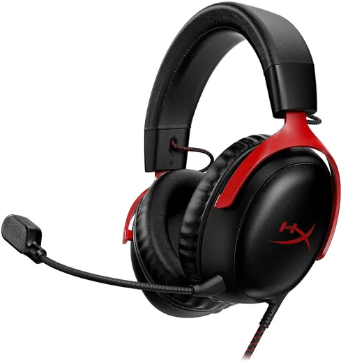 HyperX Cloud III - black/red
