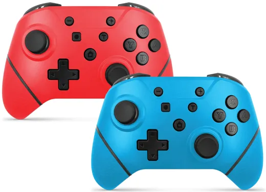 NuChamp Wireless Game Controller 2-Pack - blue/red [NSW]