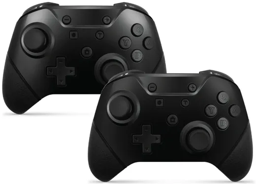 NuChamp Wireless Game Controller 2-Pack - matte black [NSW]