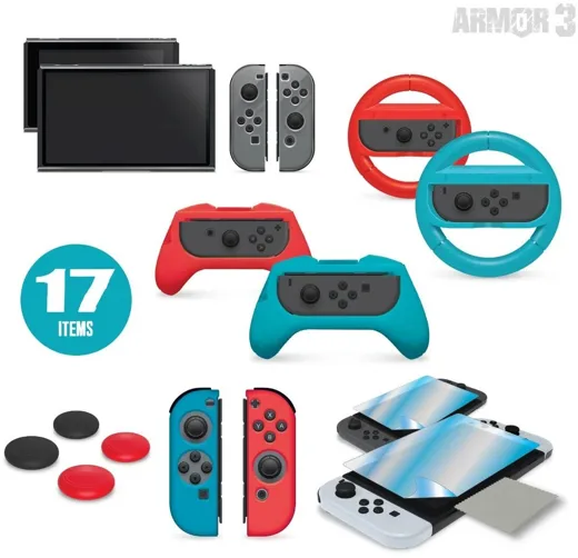 Party Kit 17 in 1 Accessory Bundle [NSW]