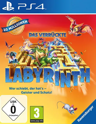 Das verrückte Labyrinth [PS4] (D)