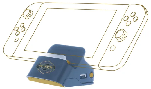 Harry Potter: Dock + Stand - Hogwarts Legacy Logo [NSW]