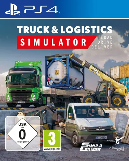 Truck + Logistics Simulator [PS4] (D)