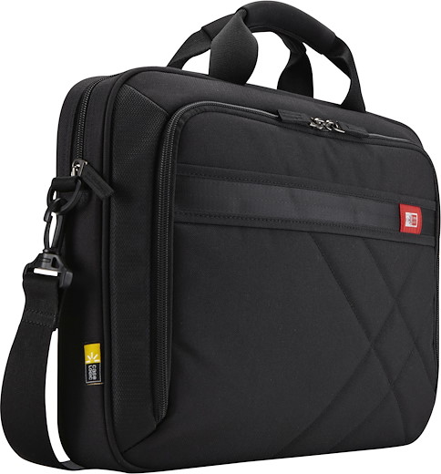Case Logic Business Casual Topload Briefcase [17.3 inch] - black