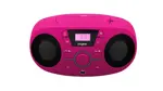 Tragbares CD/Radio CD61 USB - pink