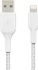Belkin Boost Charge Braided Lightning to USB-A Cable 1m - white