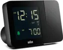 Braun digital RC Projecton Alarm Clock - black