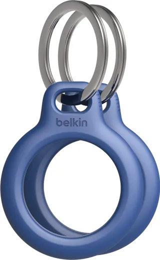 Belkin Secure Holder for Apple AirTag with Keyring 2-Pack - blue
