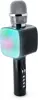 PARTY BTMIC - Wireless Microphone + Speaker with Light Effects - black