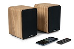 Thomson Bookshelf Speakers COSY WS602DUO - black/wood