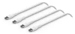 Belkin Boost Charge Braided USB-C to USB-C Cable, 2m, 2-Pack - white
