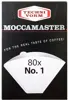 Moccamaster Filterpaper No. 1 (80 pcs)