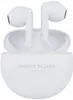 Happy Plugs Headphones Joy Lite - white