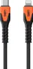UAG Kevlar Core Power Cable USB-C to Lightning - black/orange