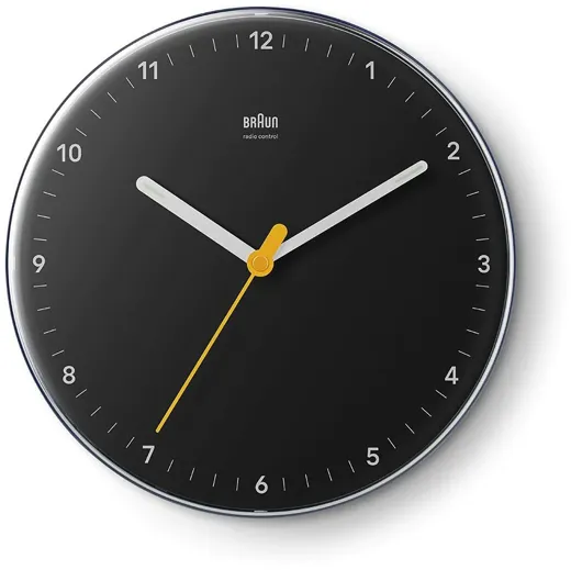 Braun Wall Clock - black