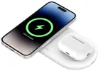 Belkin Boost Charge Pro 2-in-1 Wireless Charging Pad with Qi2 - white