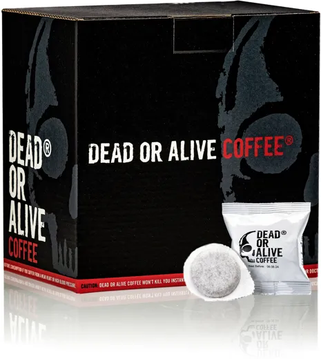 Dead or Alive Coffee 50 ESE Pads