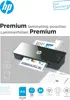 HP Premium Laminating Pouches, A4 prepunched, 125 Micron