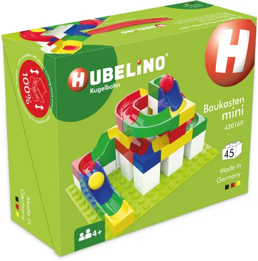 Hubelino circuit de bille : Set de construction mini [45 pièces]