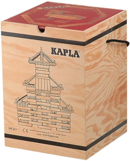 KAPLA Jeu en bois Coffret à 280 Planchettes