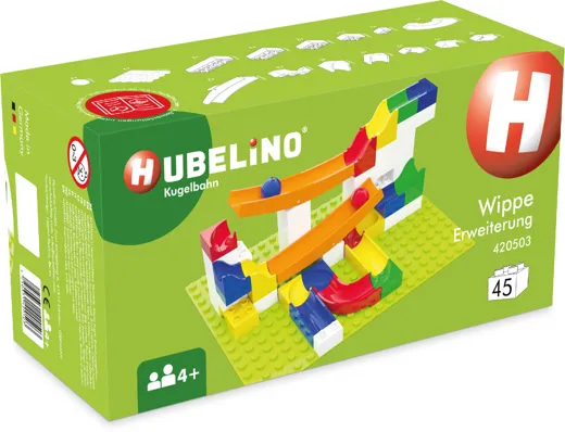 Hubelino circuit de bille : Balançoire à bascule complément [45 pièces]