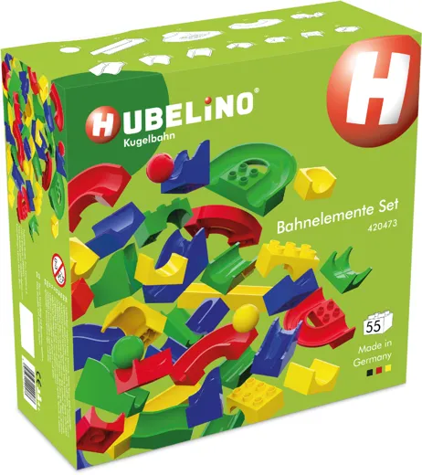 Hubelino circuit de bille : Set de circuit à billes [55 pièces]