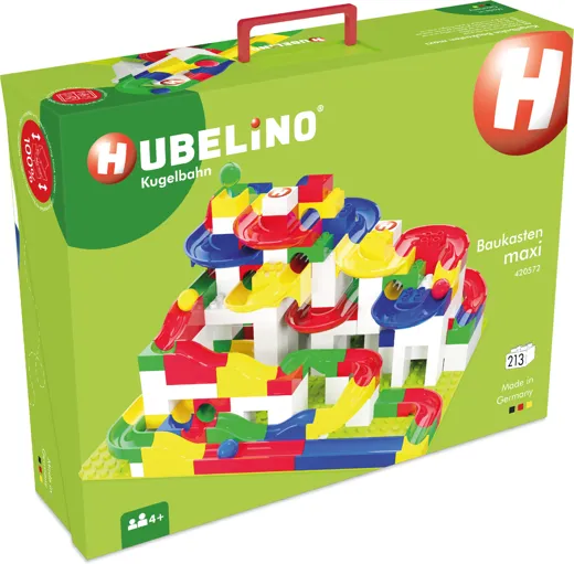 Hubelino circuit de bille : Set de construction maxi [213 piéces]