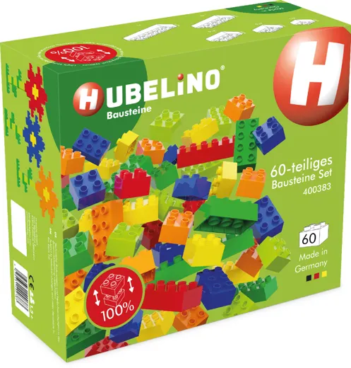 Hubelino blocs : Blocs de construction [60 pièces]
