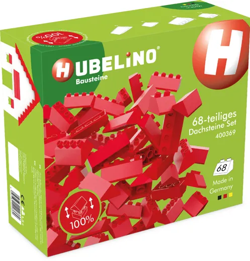 Hubelino blocs : Assortment de tuiles [68 pièces]