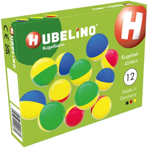 Hubelino circuit de bille : Set de boule [12 pièces]