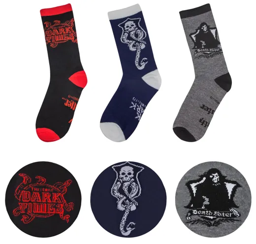 Harry Potter: Dunkle Künste Socken [3 Paare]