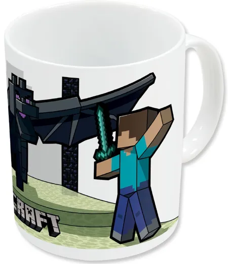 Minecraft Alex Steve Drache - Tasse [315ml]