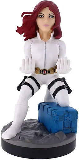 Marvel Comics: Black Widow White Suit - Cable Guy [20 cm]