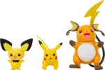 Pokémon: Pichu + Pikachu + Raichu - Select Evolution Multipack