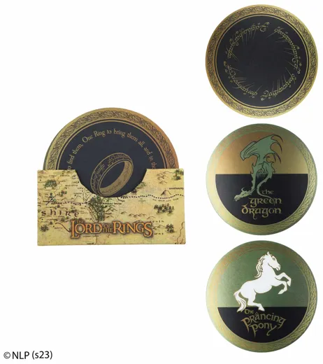 Lord of the Rings : dessous-de-verre [4 piéces]