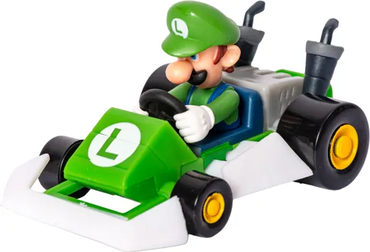 Nintendo: Super Mario Racer Figur [Luigi] [6,5 cm]