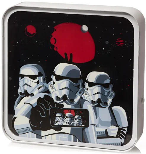Offizielle Stormtrooper Plexiglas Tischlampe / Wandleuchte