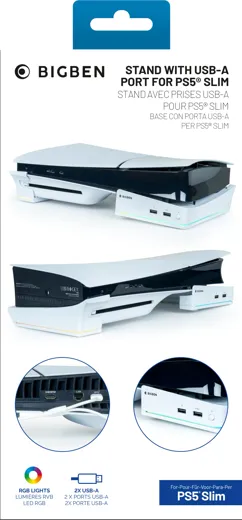 Horizontale Hub-Station [PS5 Slim] - white