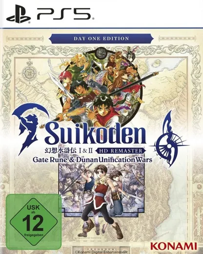 Suikoden 1 + 2 HD Remaster - Day 1 Edition [PS5] (D)