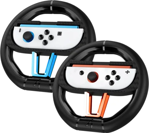 Joy-Con Racing Wheel - Double Pack - black [NSW2]