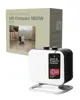 Mill Compact Fan Heater with Alu foot - white